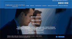 Desktop Screenshot of cremadescalvosotelo.com